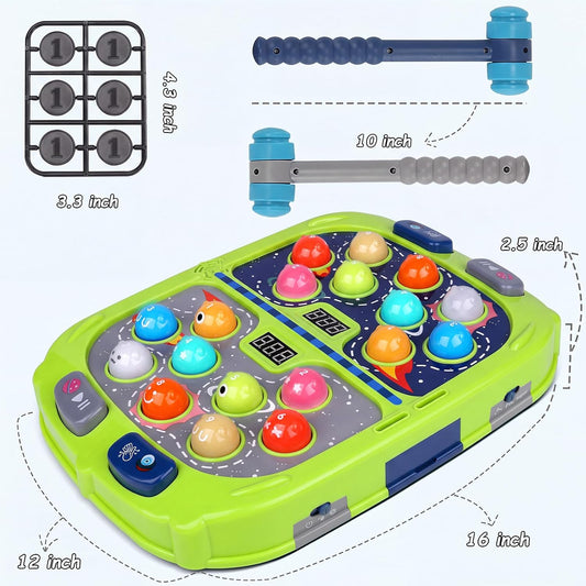 Juego de Golpear Topos para Niños Pequeños, Juguetes para Niños y N...