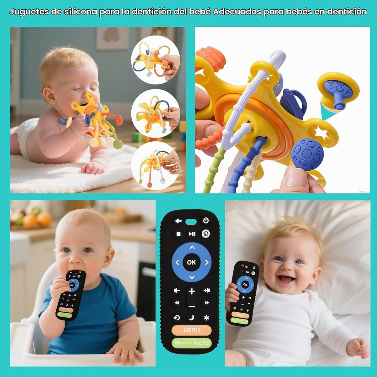 Juguetes para Bebés de 6 a 12 Meses 9 en 1 Montessori Juguetes de D...
