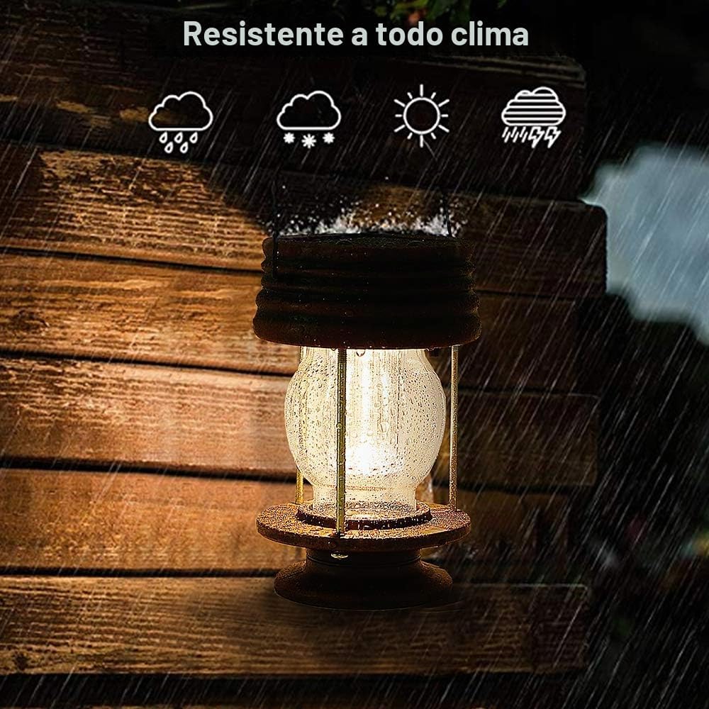 Linternas solares colgantes para jardín al aire libre - Linternas s...