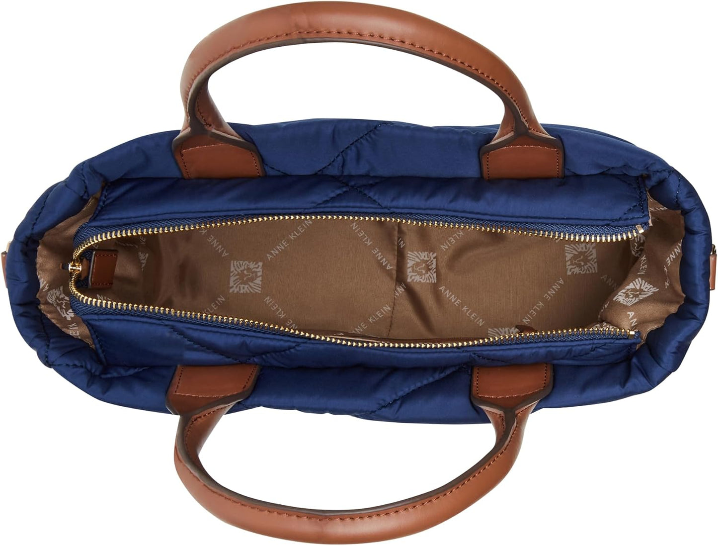 Anne Klein Bolso satchel Anne Klein Ew de nailon acolchado para muj...
