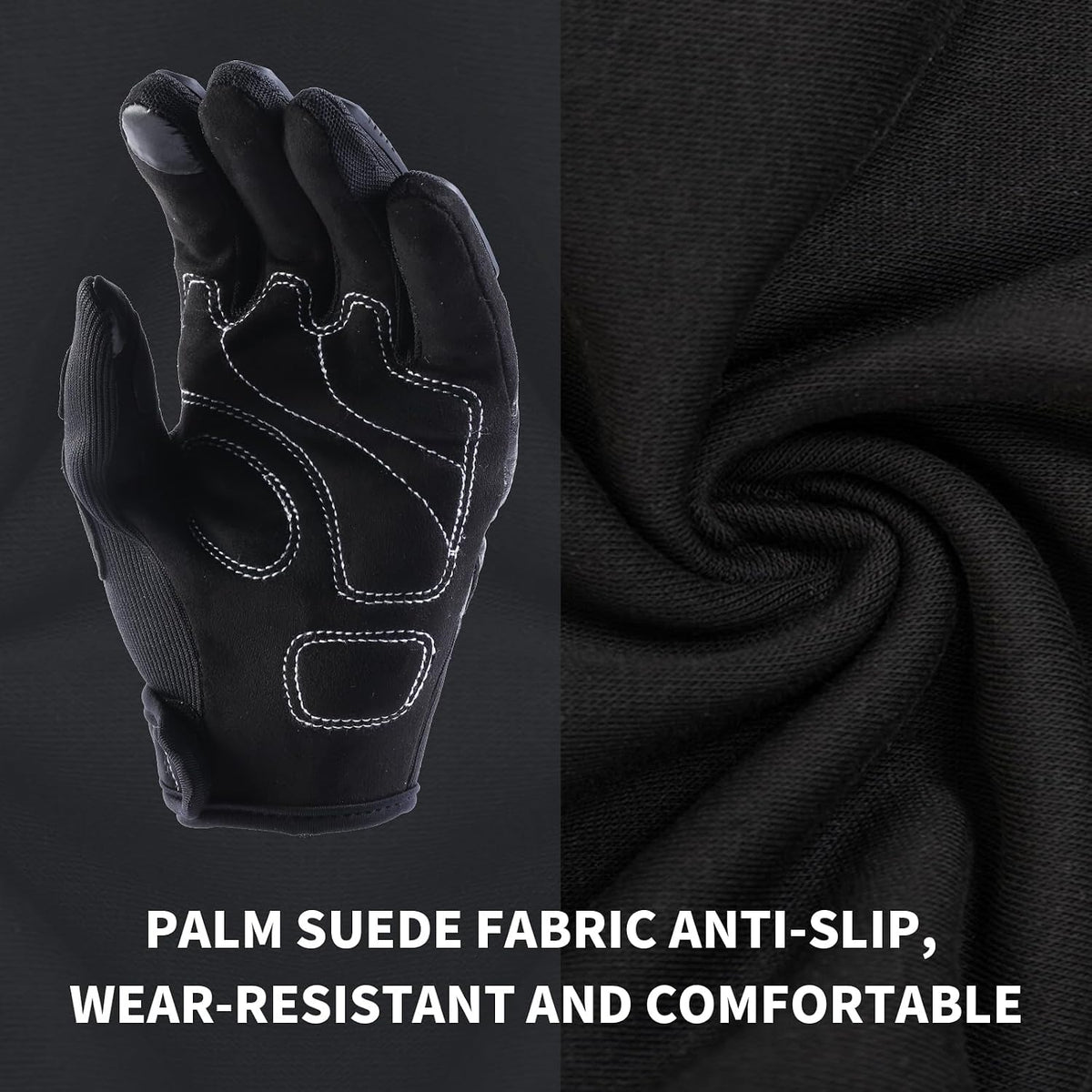 Masontex Guantes de motocicleta para hombres y mujeres, guantes de...