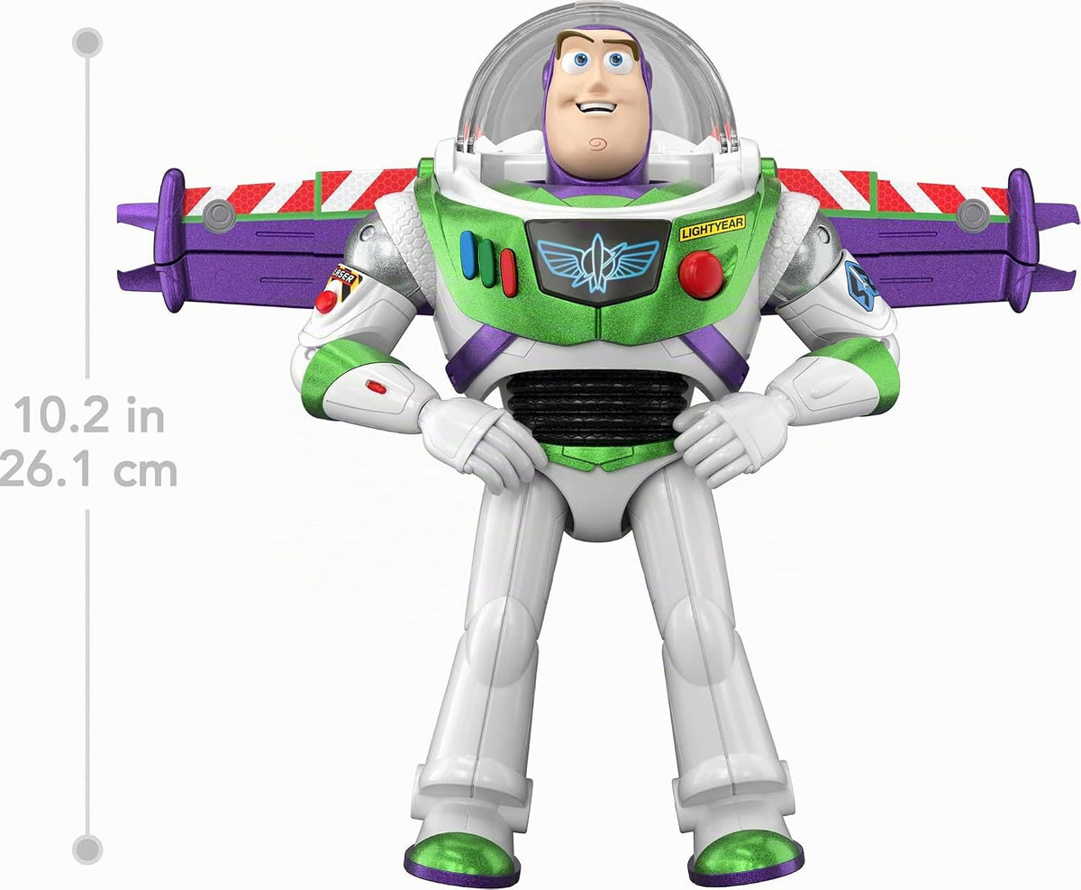 Mattel Disney y Pixar Toy Story 5 Modo de vuelo Hi-TechBuzz Lightye...