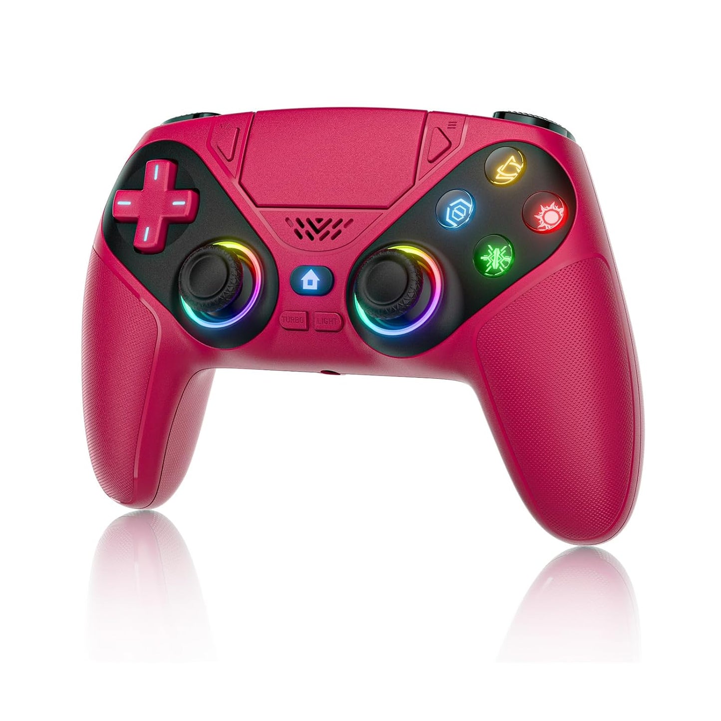 Gamrombo Controlador inalámbrico LED para PS5, compatible con PS5 P...