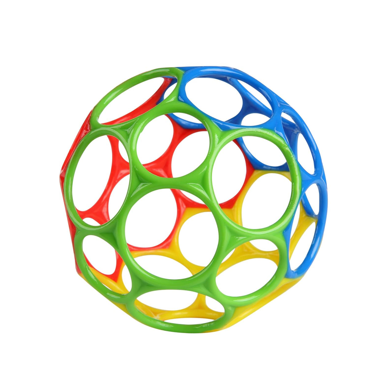 Bright Starts Oball Easy Grasp - Pelota clásica sin BPA, juguete in...