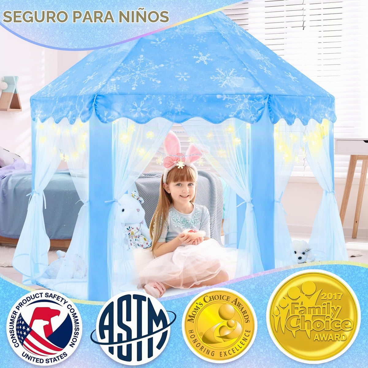 EVOIONOS Tienda de Princesa Frozen para Niñas, Tienda de Juego para...