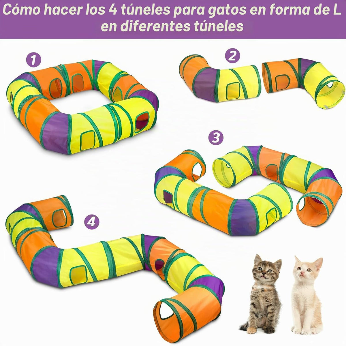 Retro Shaw Juguetes interactivos para gatos de interior, para gatos...