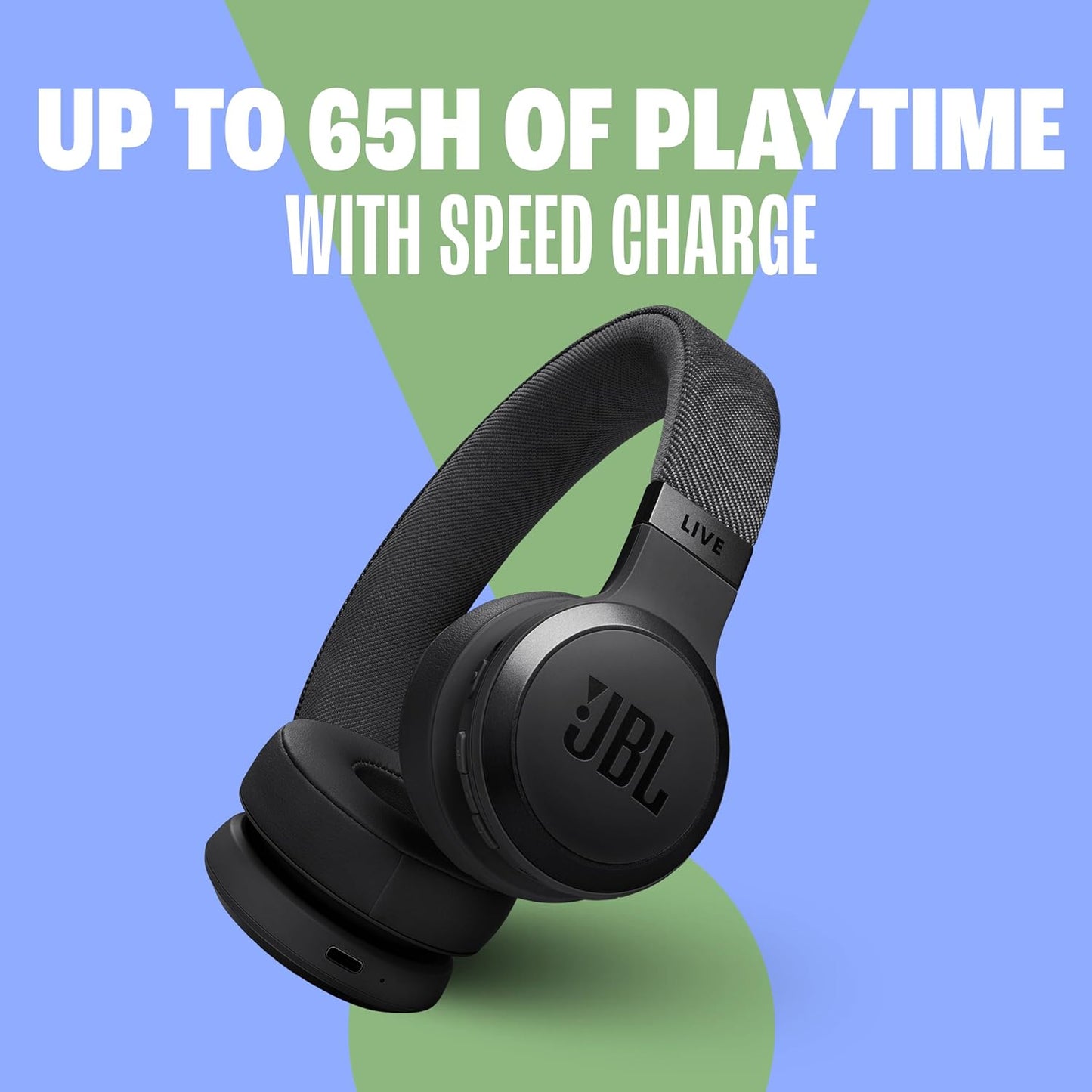 JBL Live 670NC Auriculares inalámbricos en la oreja, Adaptive NC -...