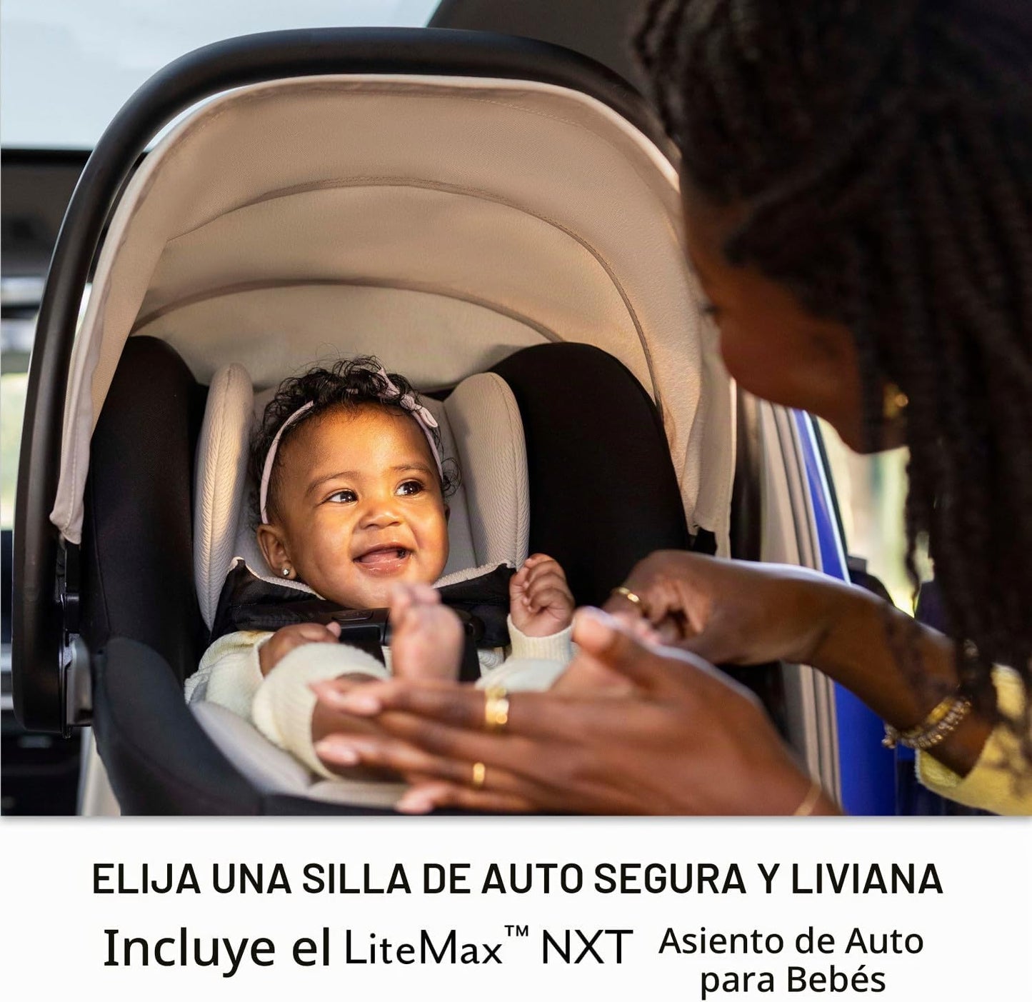 Evenflo Sistema de viaje Pivot NXT con asiento de automóvil infanti...