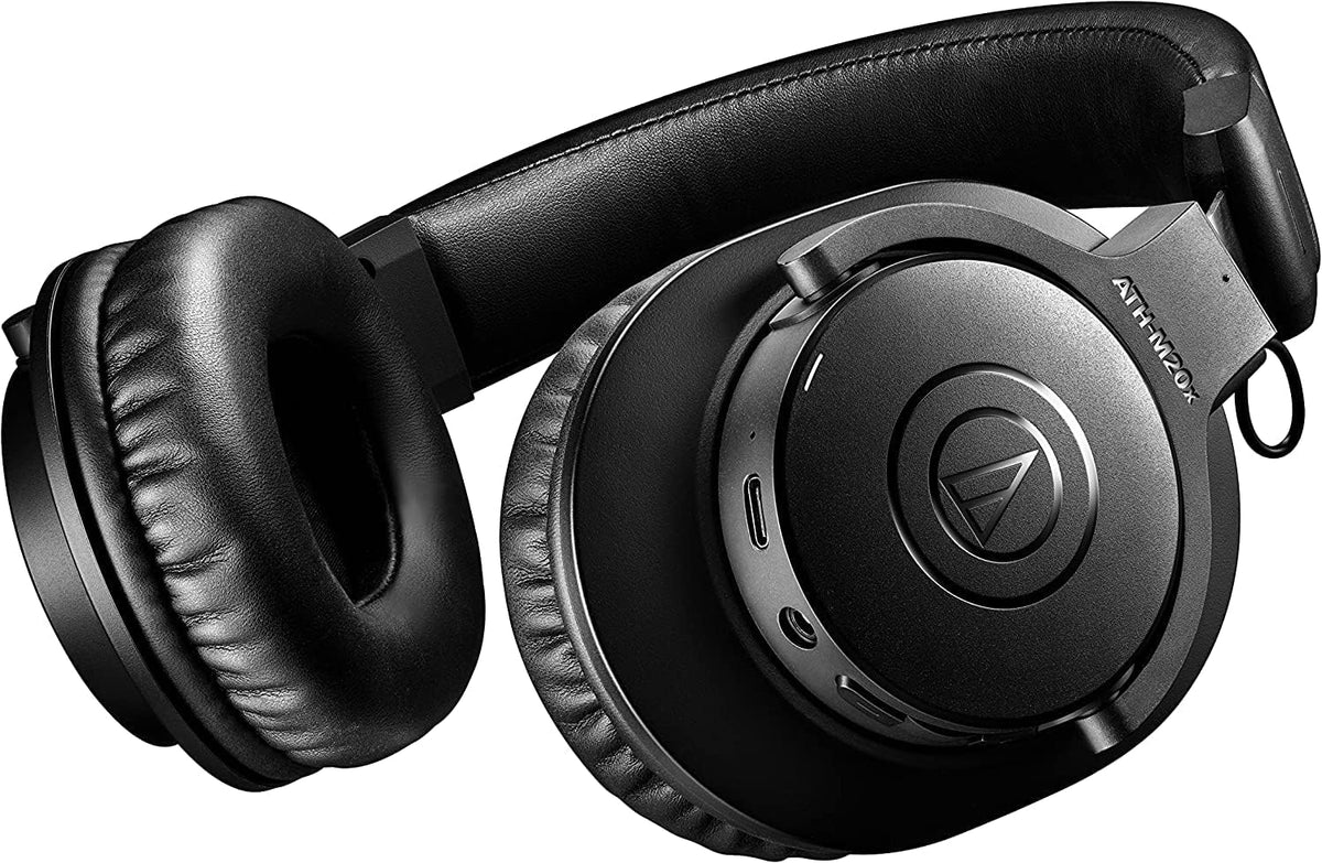Audio-Technica ATH-M20xBT Auriculares inalámbricos sobre la oreja,...