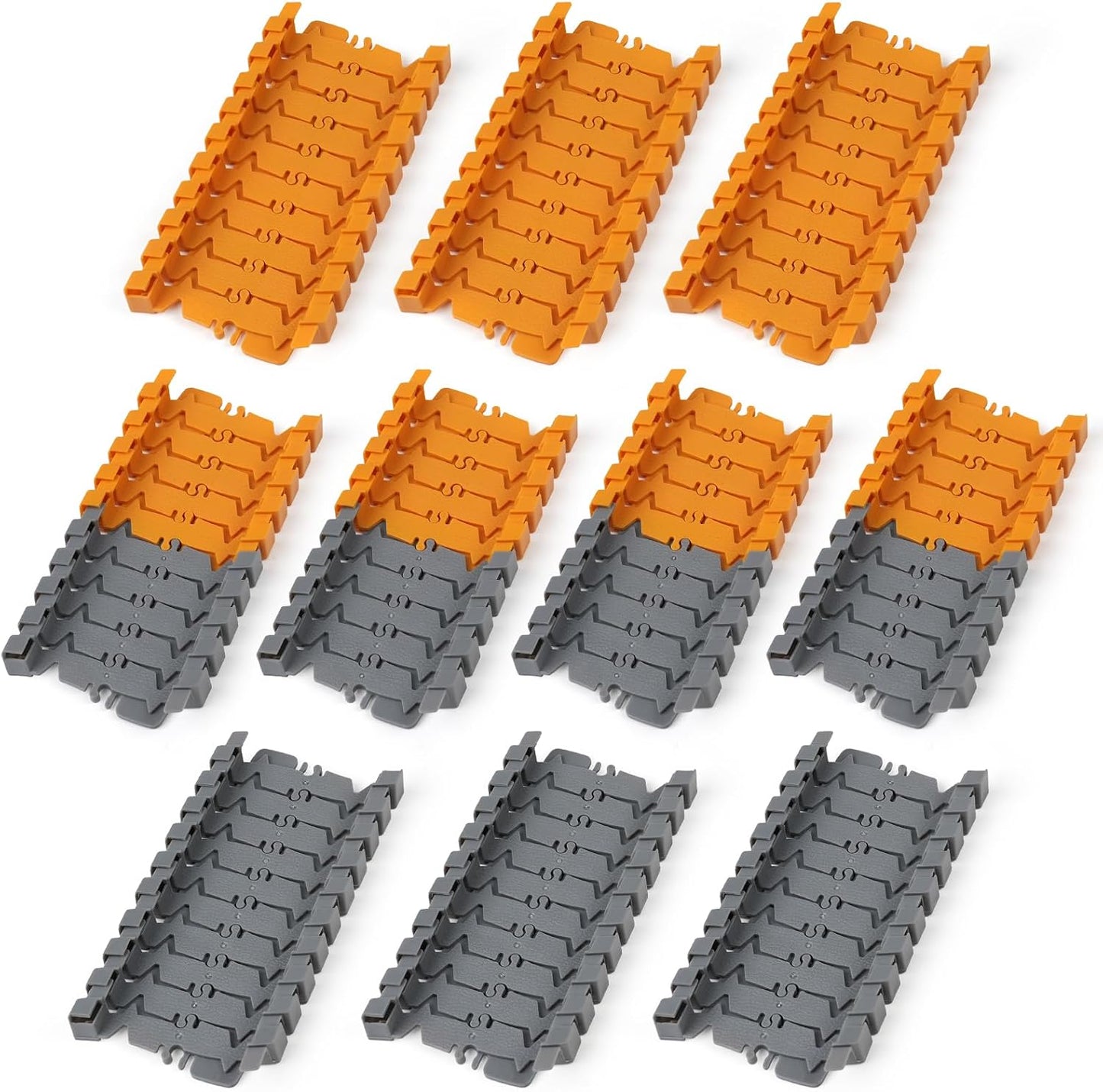 TGJH Kit de expansión de pista flexible de construcción de 100 piez...