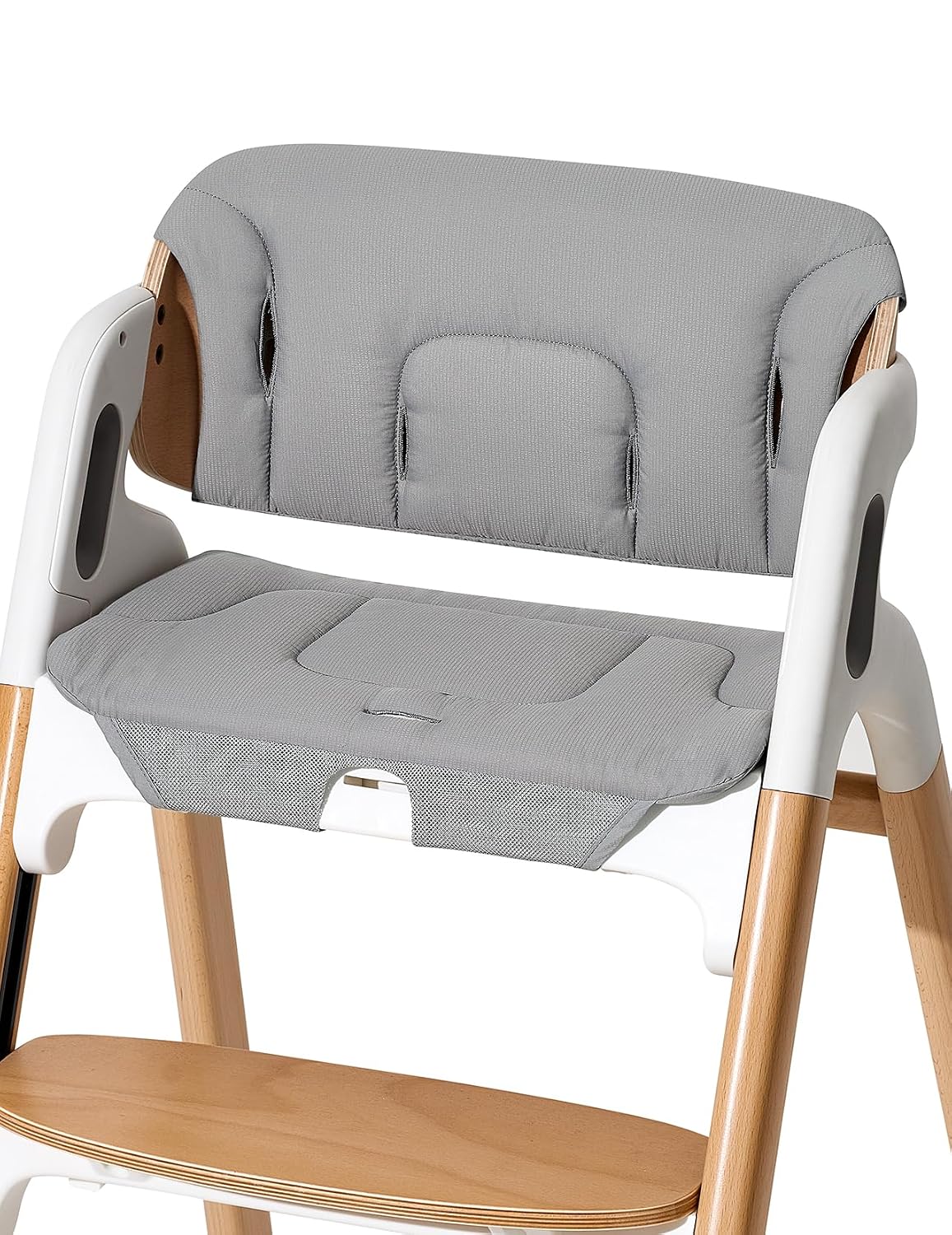 Momcozy Juego de cojín y respaldo para silla alta, soporte ergonómi...