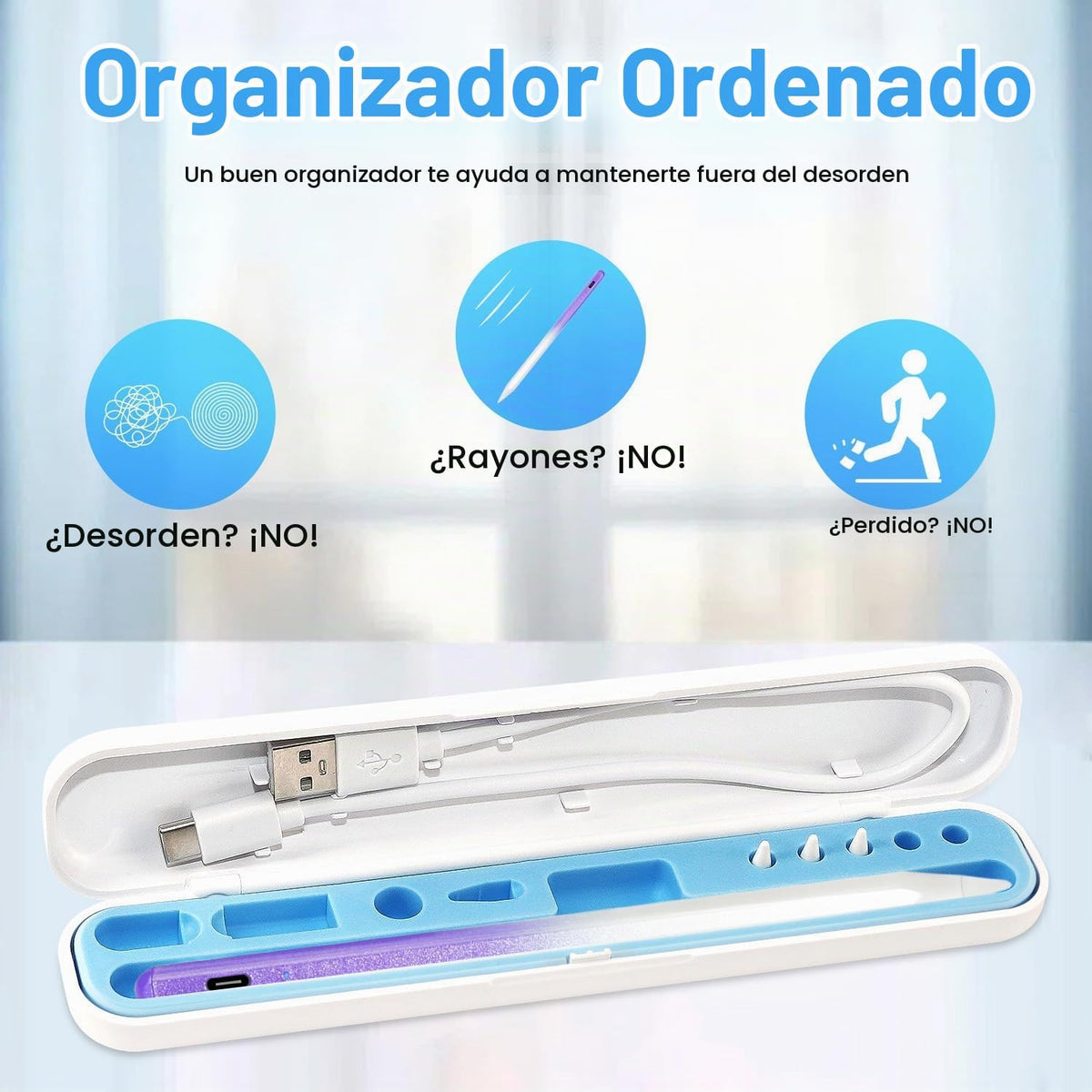 Lápiz capacitivo para iPad Apple: Carga rápida para lápiz de Apple...