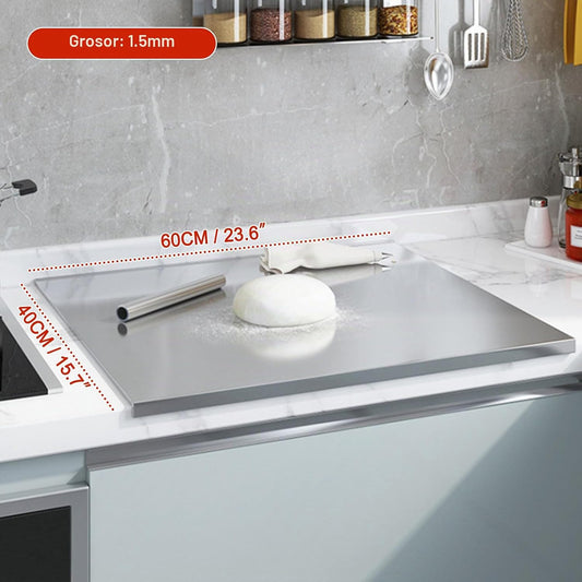 Tablas de cortar de acero inoxidable para cocina, tablas de cortar...