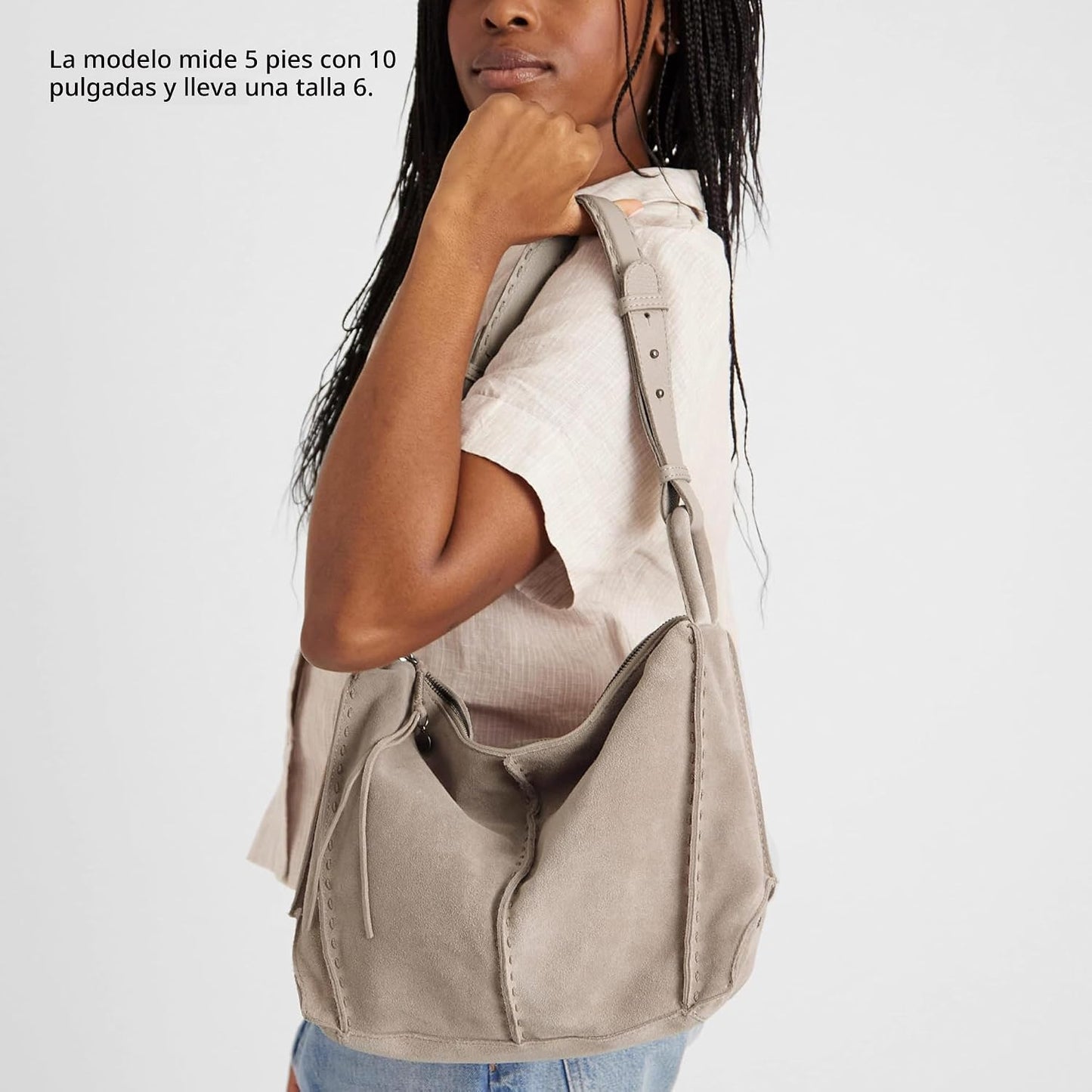 The Sak Los Feliz Bolso Hobo - Bolso grande de cuero de primera cal...
