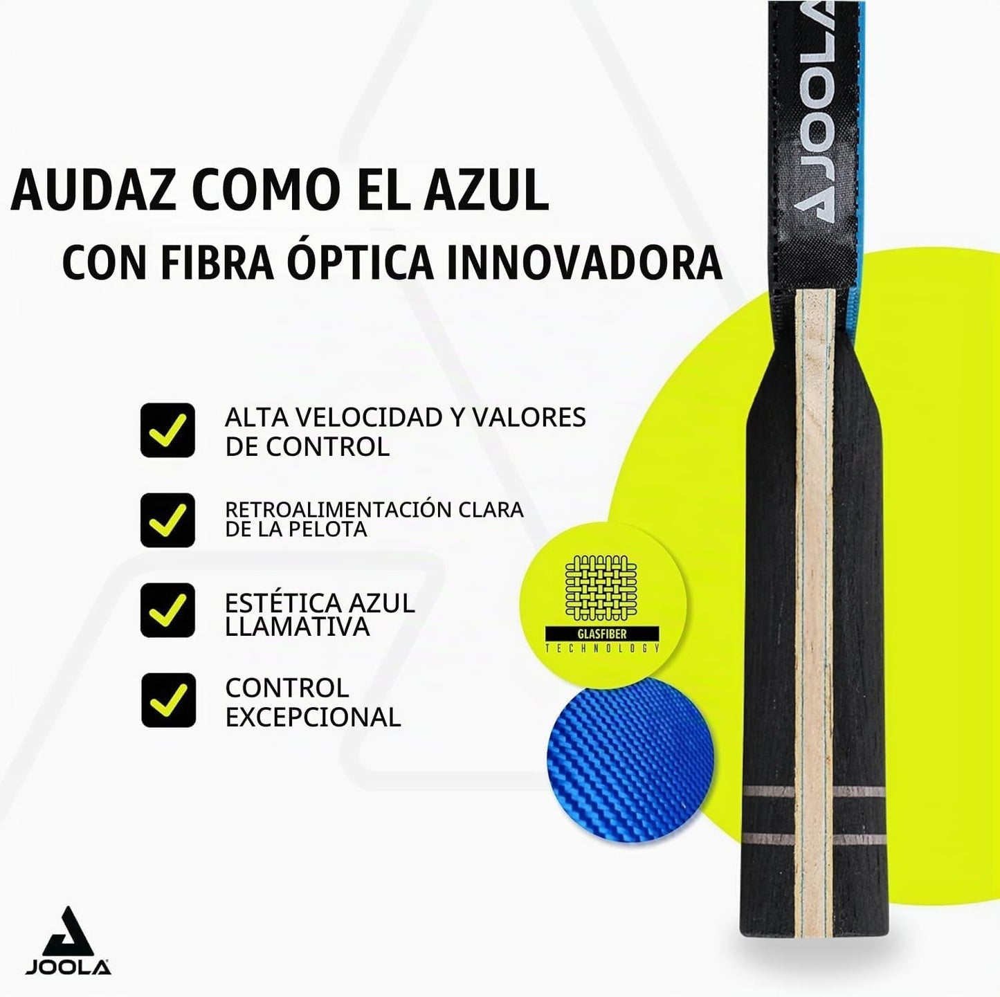 JOOLA Infinity GL Profesional - Palas de ping pong con funda para p...