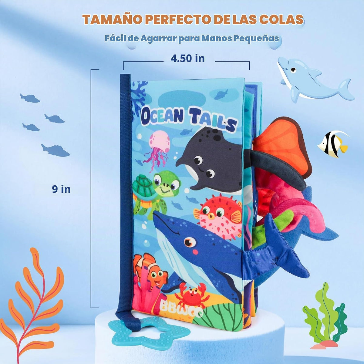 BBWOO Libro Blandito para Bebé - Juguete para Bebé - Regalo de Duch...