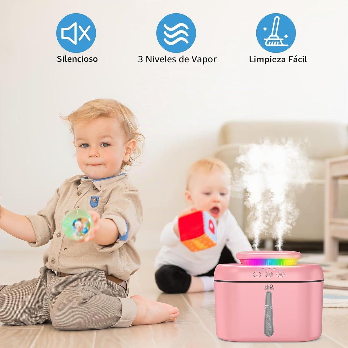 SZO Humidificador de plantas para interiores, humidificadores de 2....