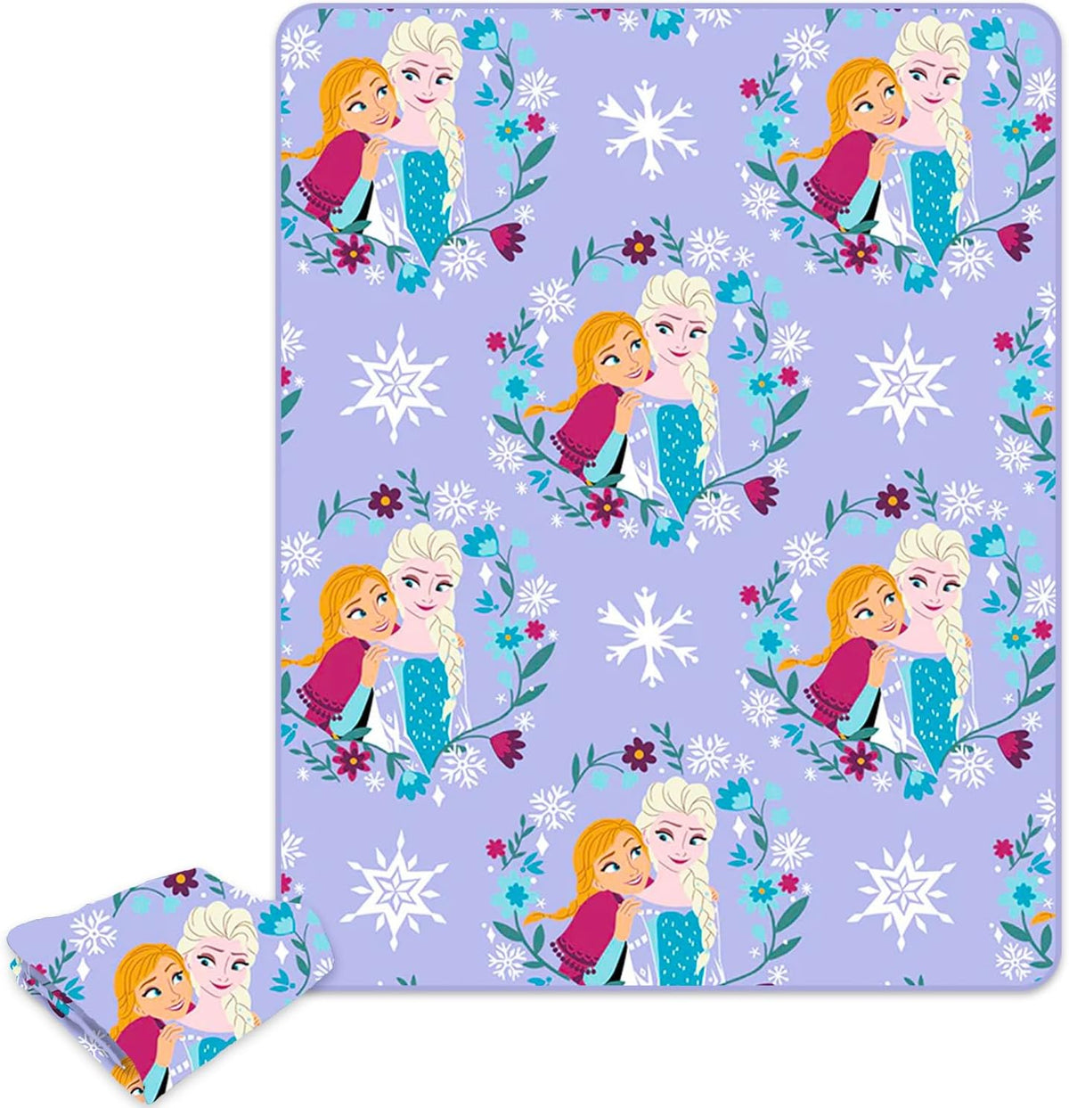 DIsney Juego de manta de Frozen \u2013 Paquete con manta de forro p...