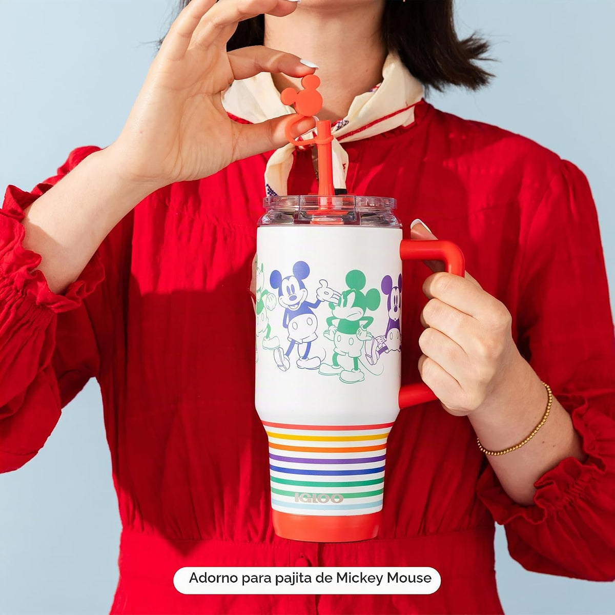 Vaso aislado Igloo Disney | Taza de viaje de acero inoxidable