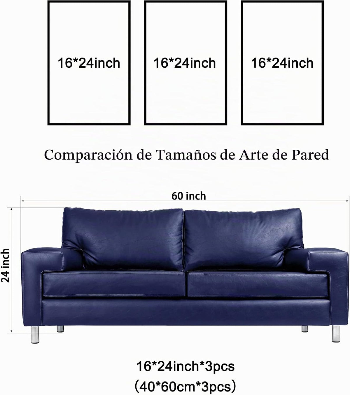 Wieco Art Lienzo decorativo para pared, cuadros abstractos para dec...