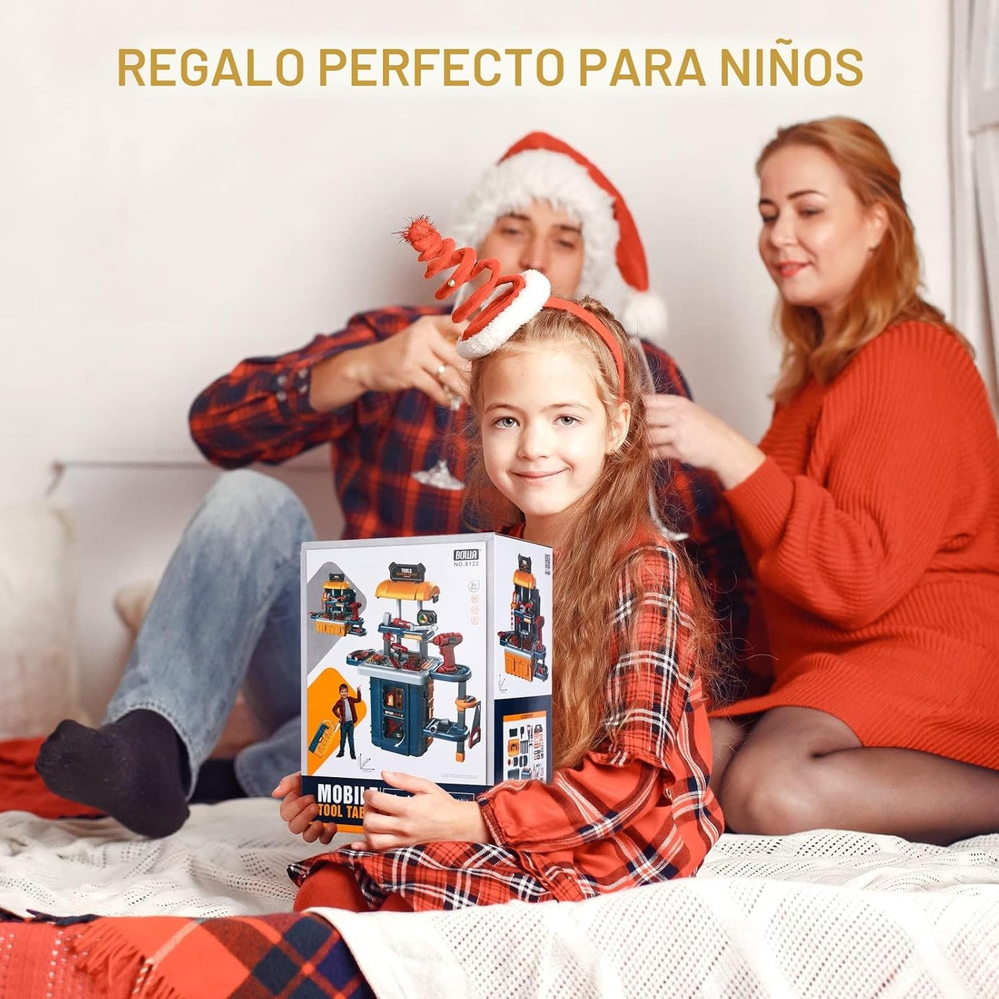 Banco de herramientas para niños con juego de herramientas para niñ...