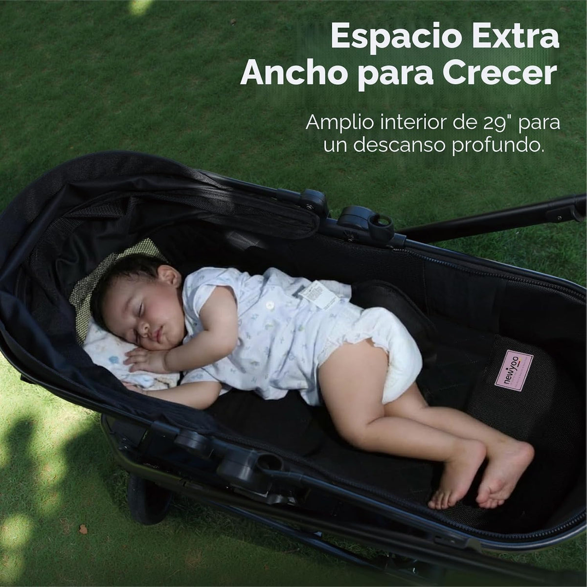 newyoo Nestro 516M - Cochecito infantil convertible 2 en 1, modo Pr...
