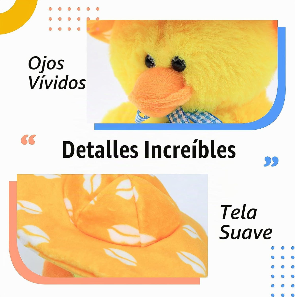 Hopearl Juguete de Pato que Habla y Canta Repite lo que Dices Patit...