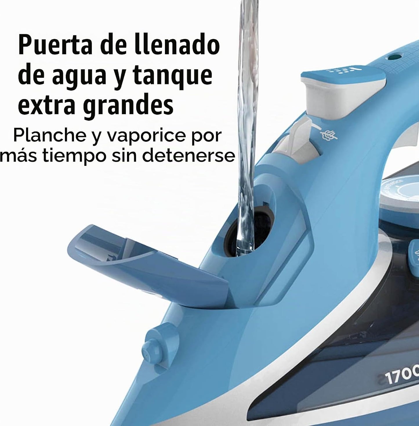 Hamilton Beach Plancha de vapor para ropa y vaporizador para ropa |...