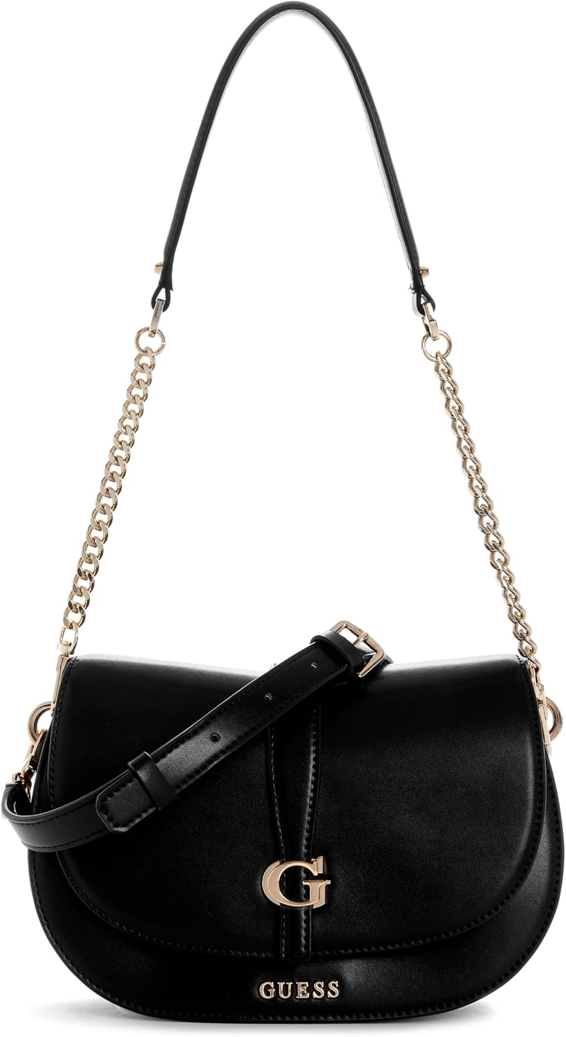 GUESS Bolso de hombro Carrie Flap para mujer