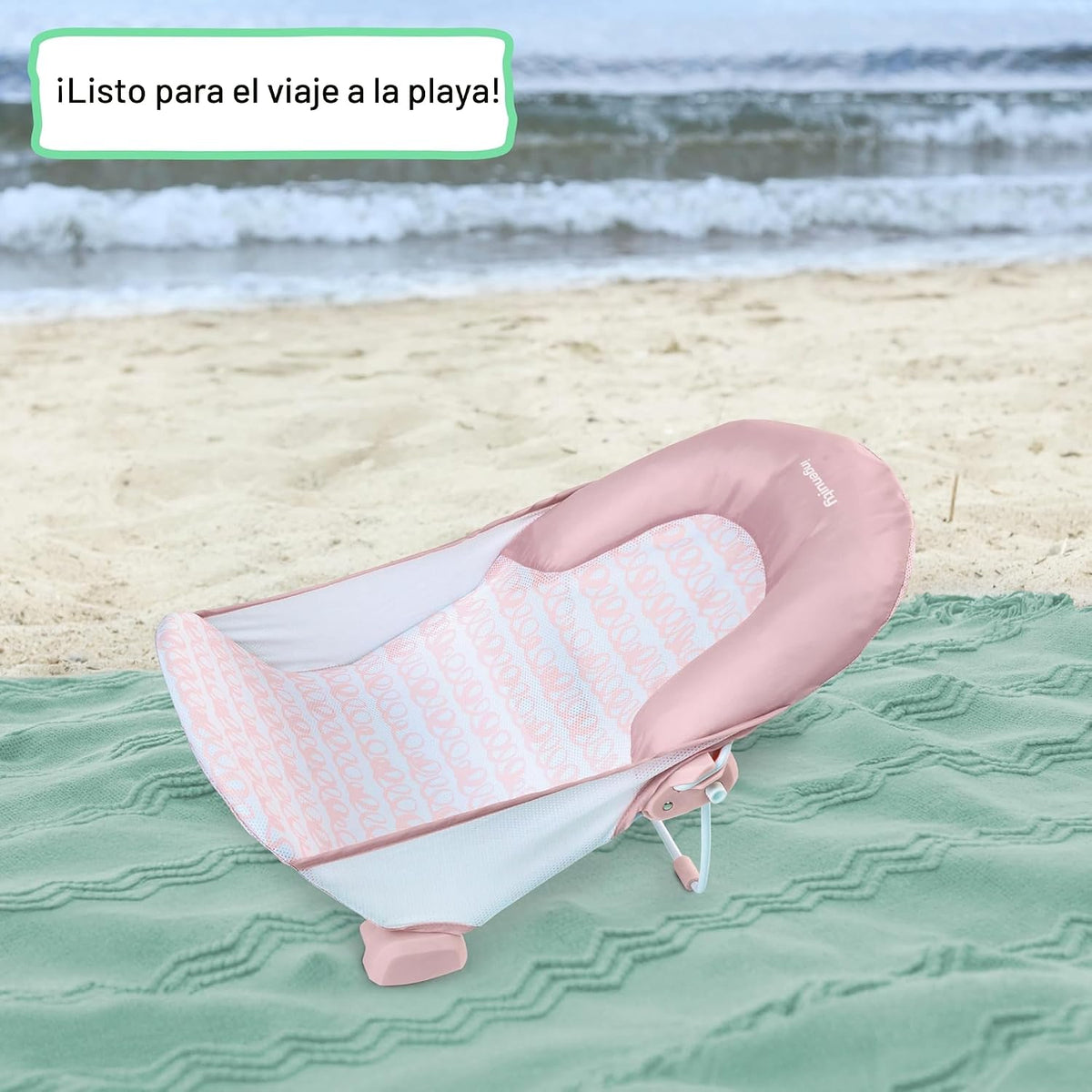 Ingenuity Asiento de Baño Plegable de 2 Posiciones, Asiento de Baño...