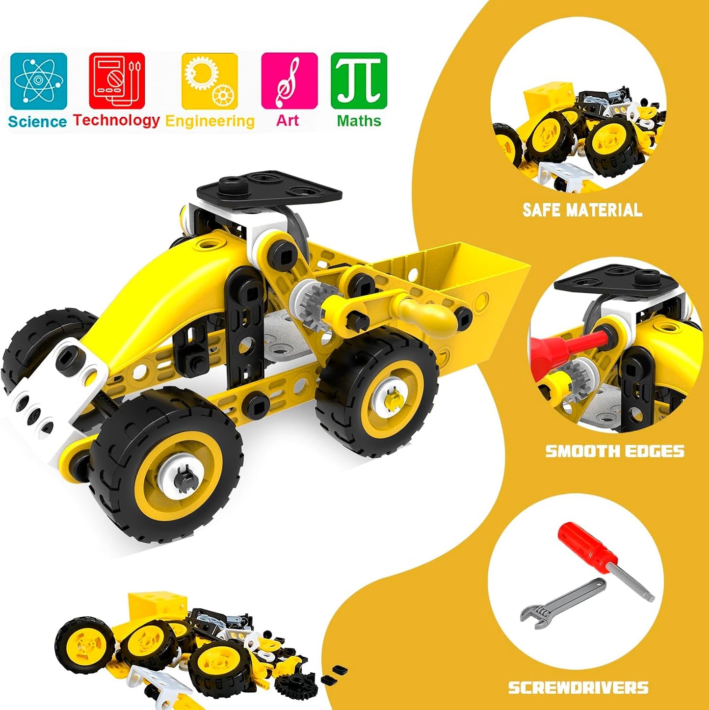 Choopheme 10 en 1 Juguetes STEM para niños de 5 6 7 8 9+ años, kit...