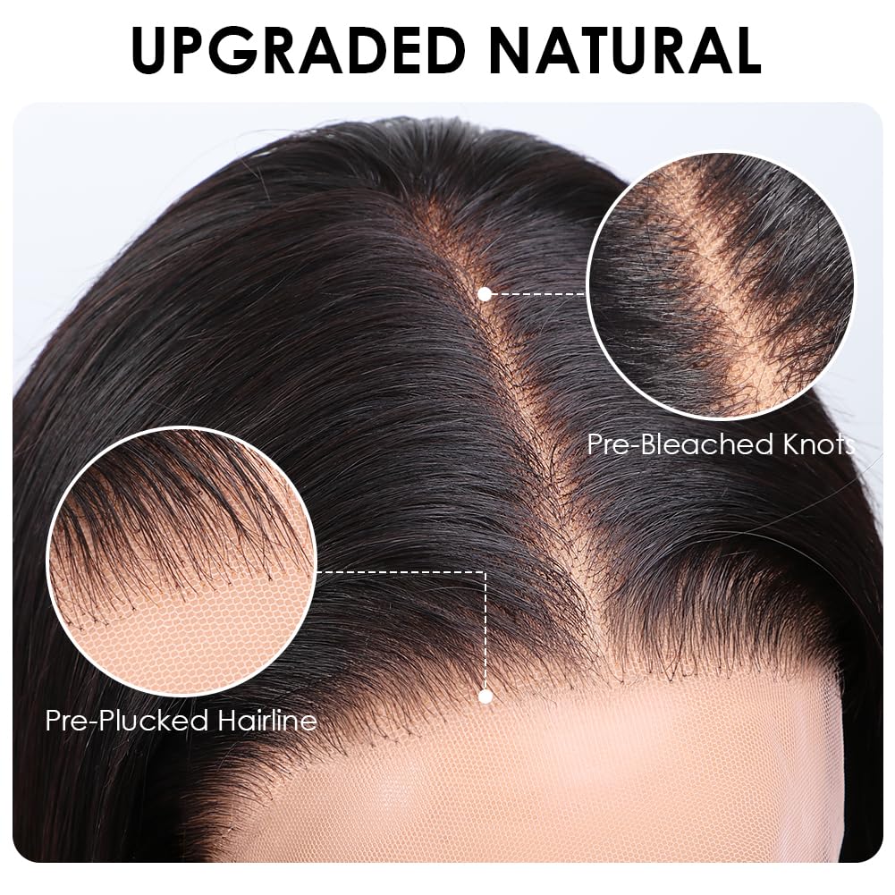Peluca para mujeres Hermosa, de cabello humano de grado 13x4, con m...