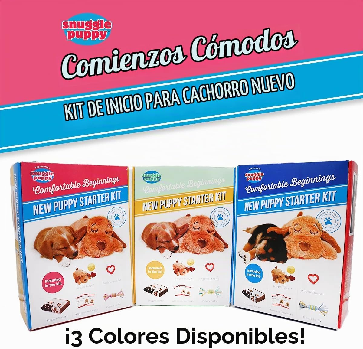 Kit de iniciación original de Snuggle Puppy Essentials de SmartPetL...