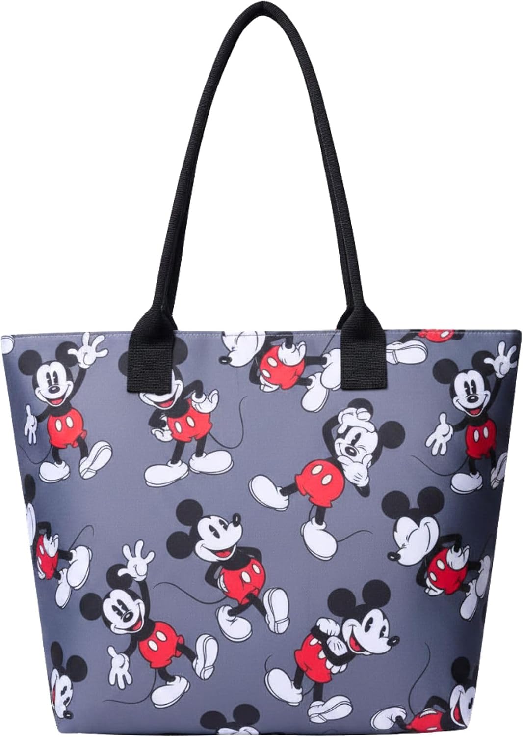 Disney Tote Mickey Mouse - Bolso de hombro para mujer con estampado...