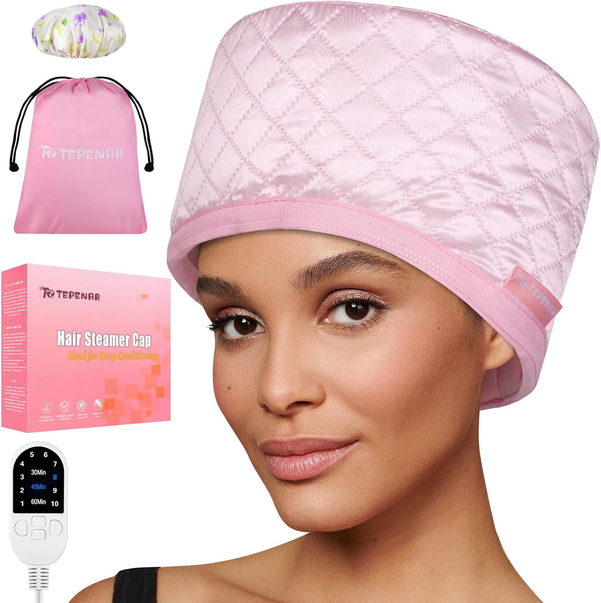 TEPENAR Vaporizador de cabello para acondicionamiento profundo: tap...