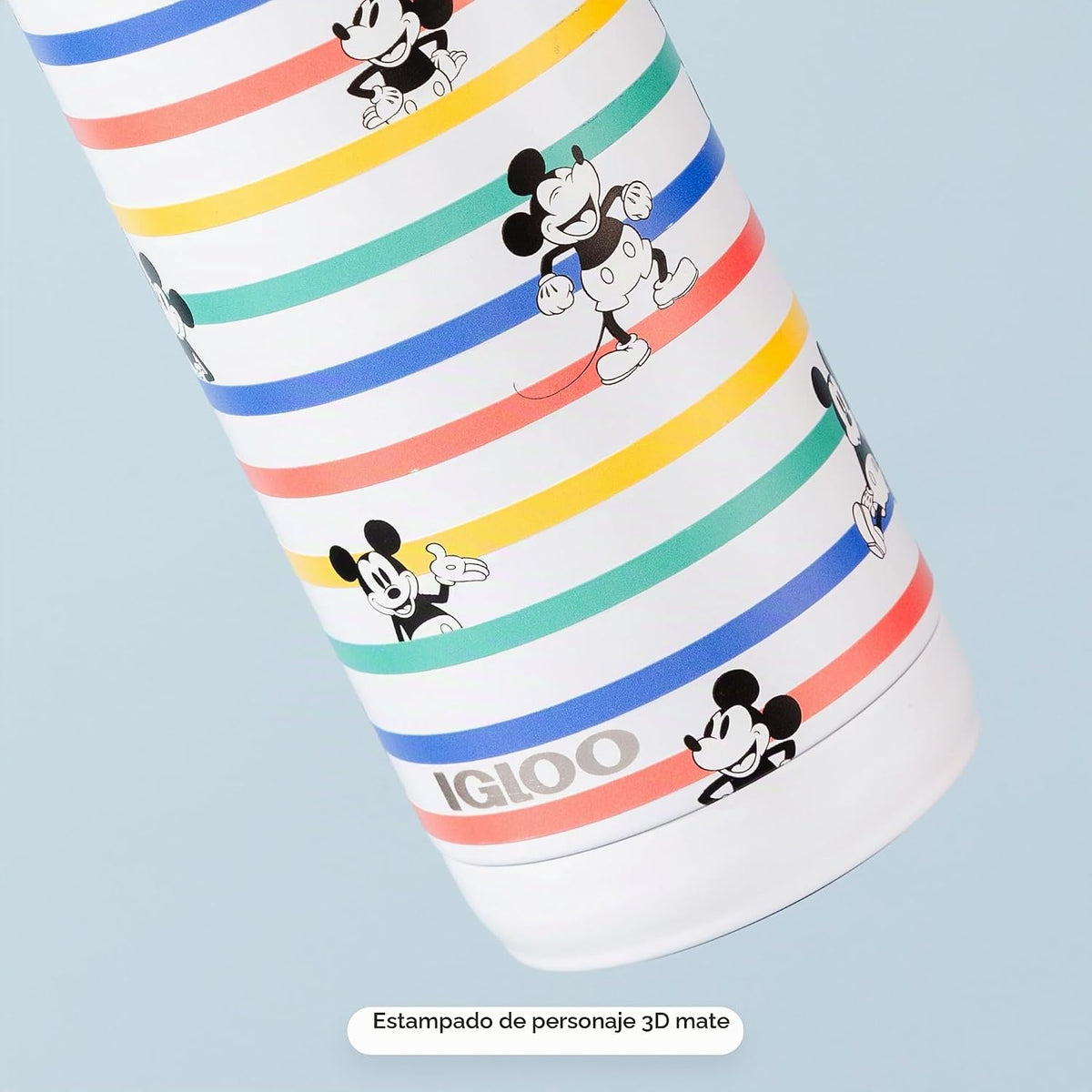 Vaso aislado Igloo Disney | Taza de viaje de acero inoxidable