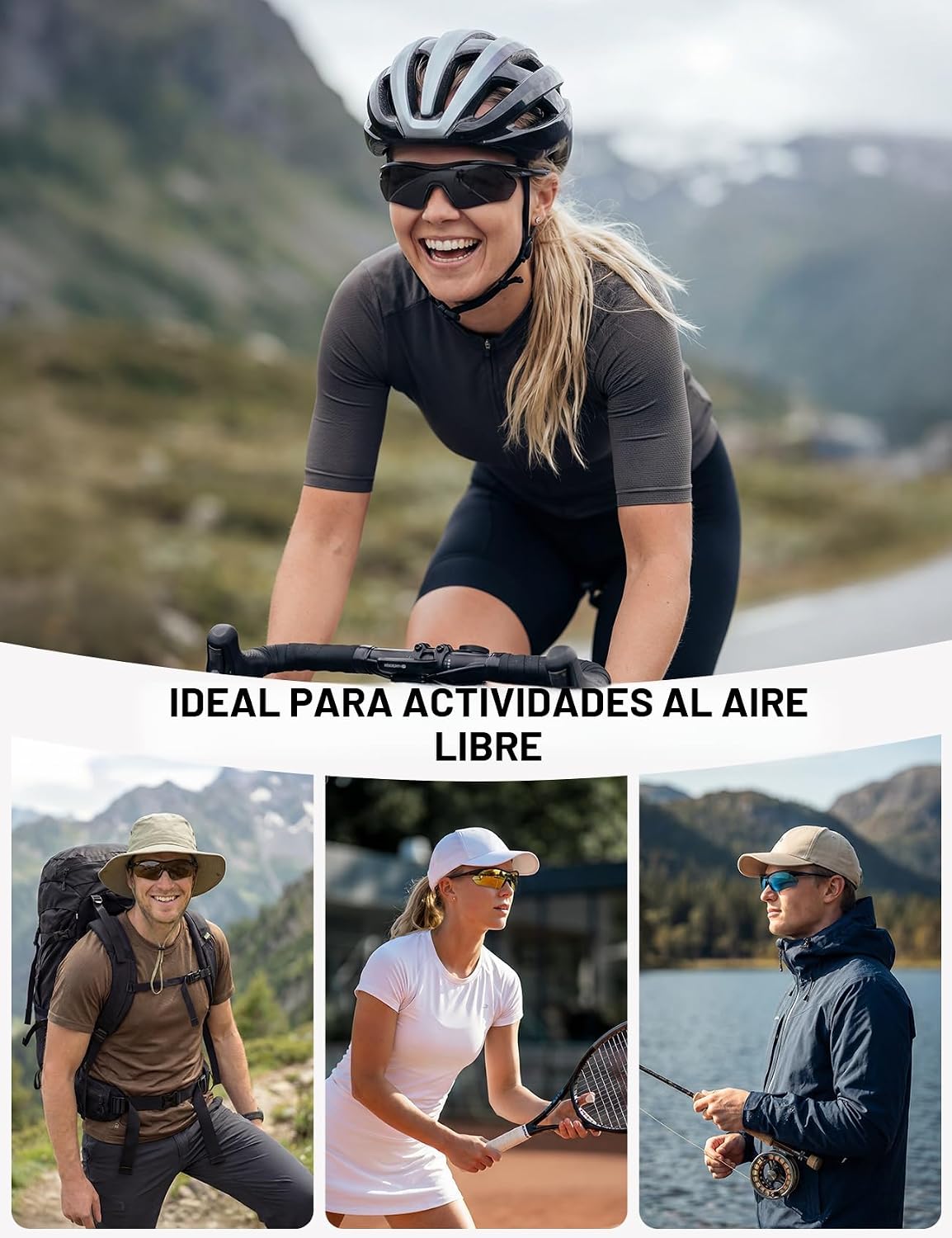 Lamicall Gafas de sol deportivas polarizadas de 0.78 oz \u2013 Prot...