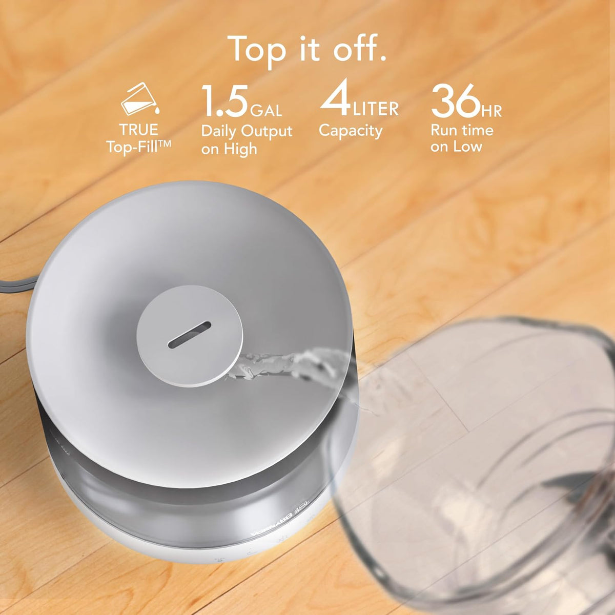 Vornado MISTIC - Humidificador ultrasónico de 4 habitaciones para t...