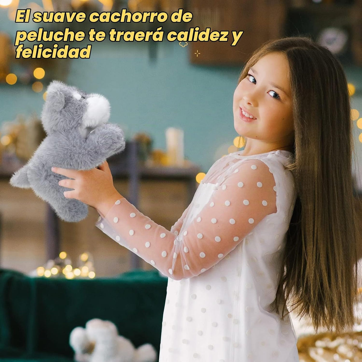 Harrycle 6 piezas 20 cm de juguete de peluche de perro cachorro sua...