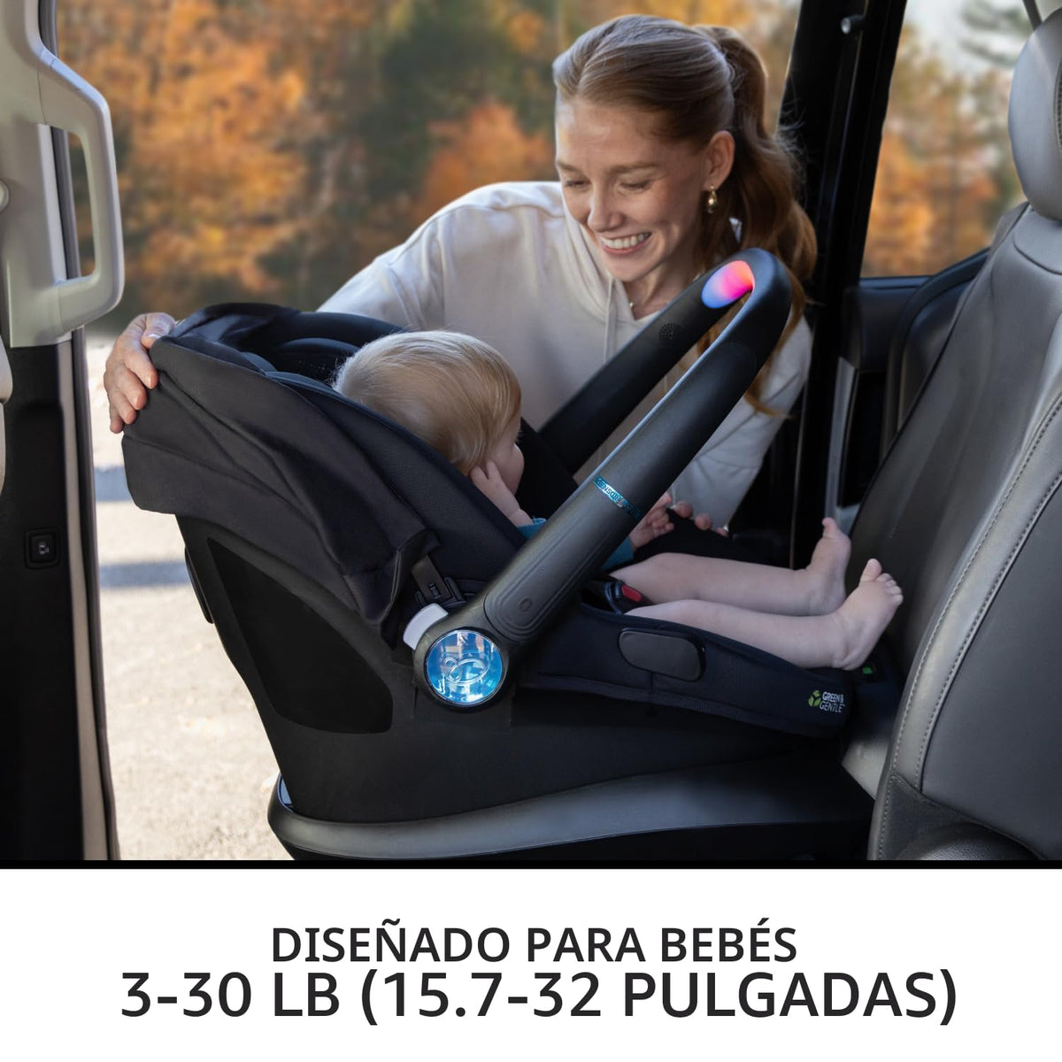 Evenflo LiteMax NXT Asiento de coche para bebés orientado hacia atr...