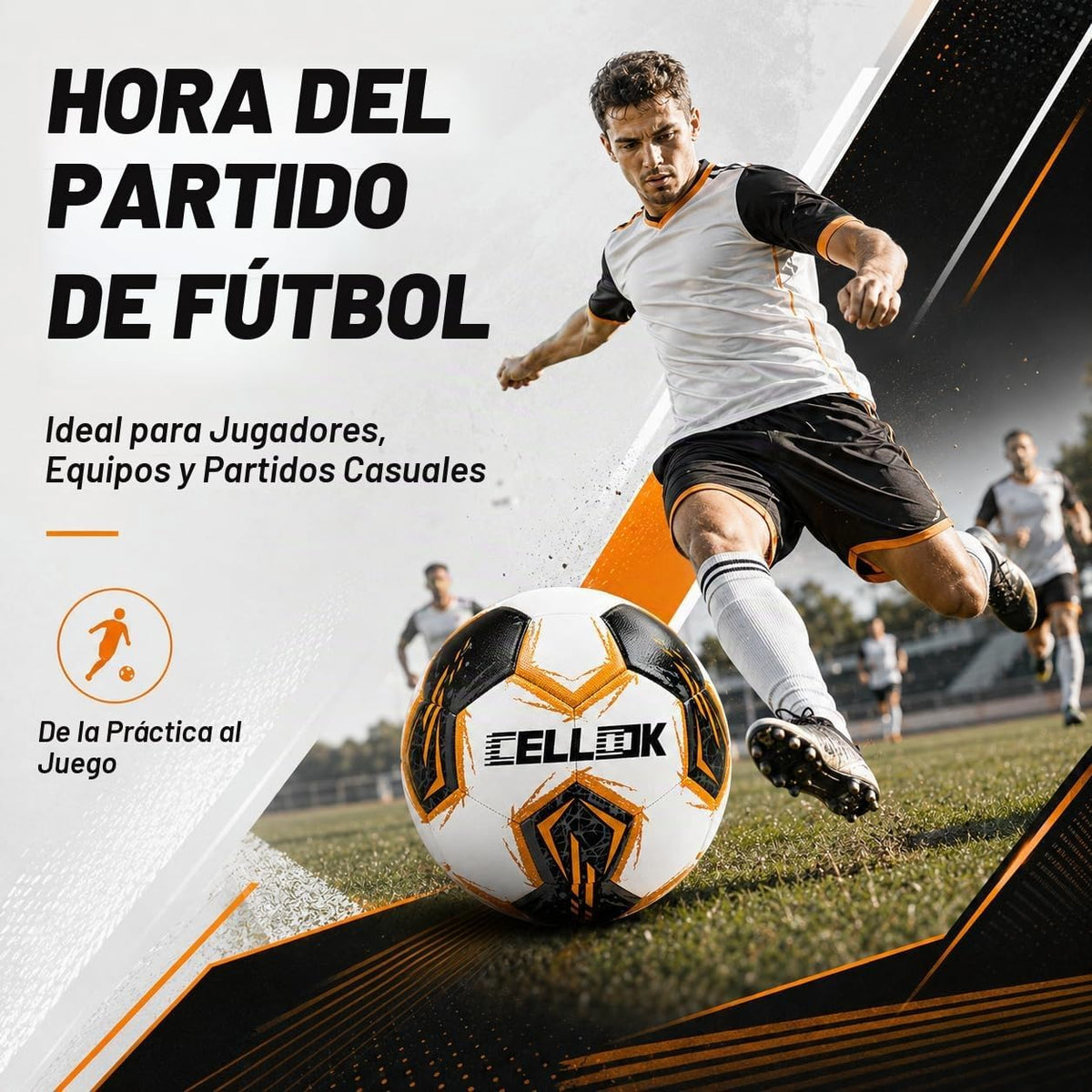 Balón de fútbol tamaño 5 tamaño 4 con bomba, balón de entrenamiento...