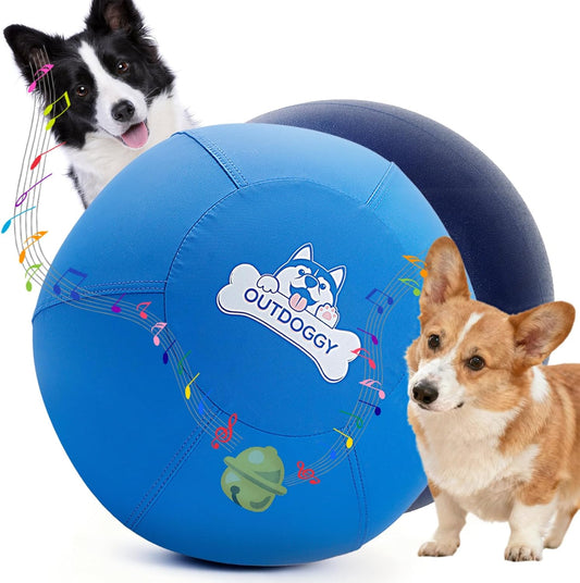 Outdoggy Pelota de pastoreo mejorada de 14 pulgadas para perros – C...