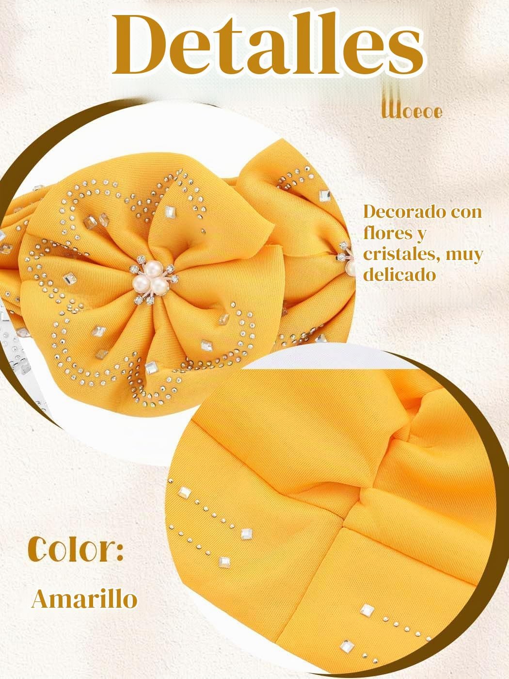 Woeoe Gorro Beanie Envolturas para la Cabeza Bufanda para la Cabeza...