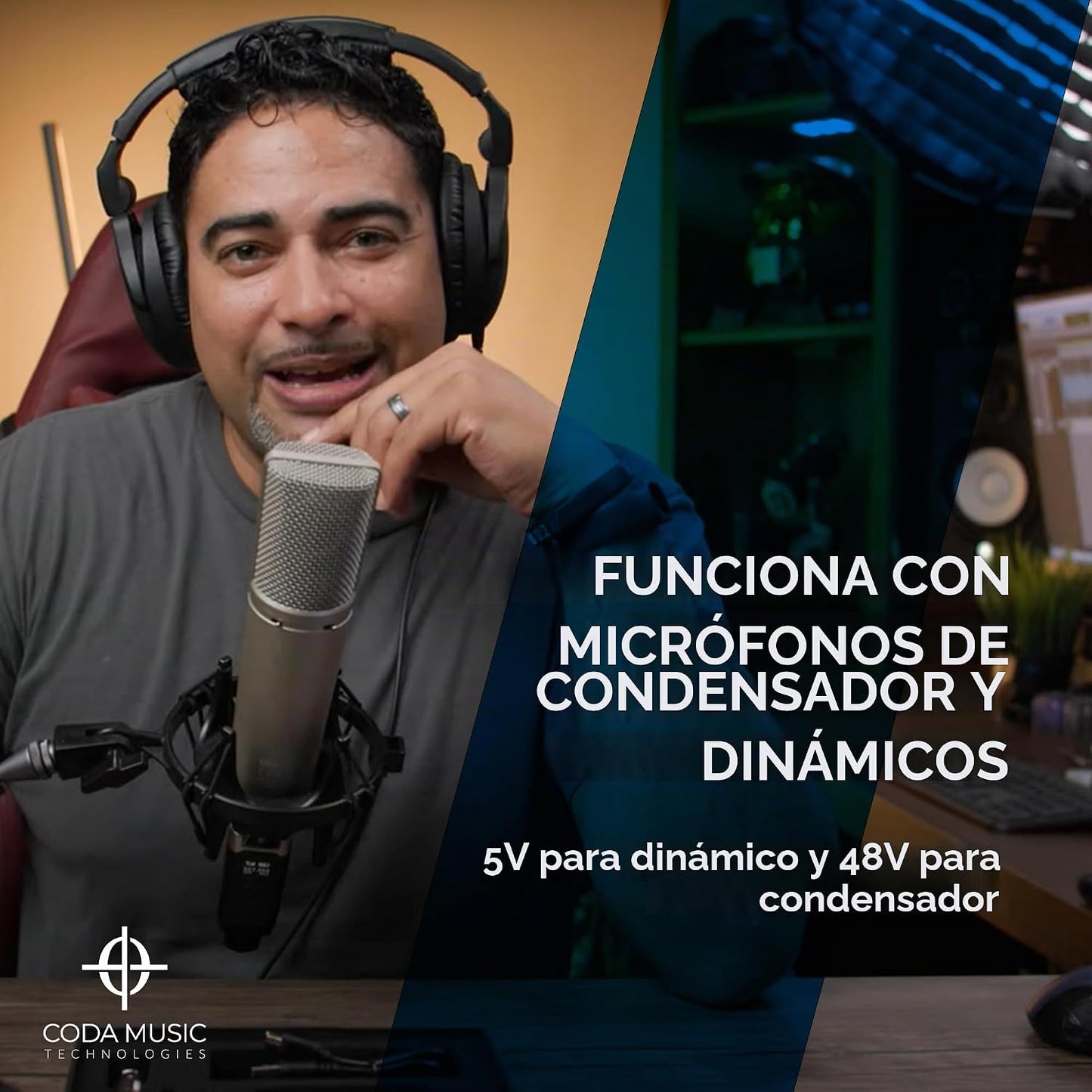 AirSync - Transmisor y receptor inalámbrico XLR, sistema de micrófo...