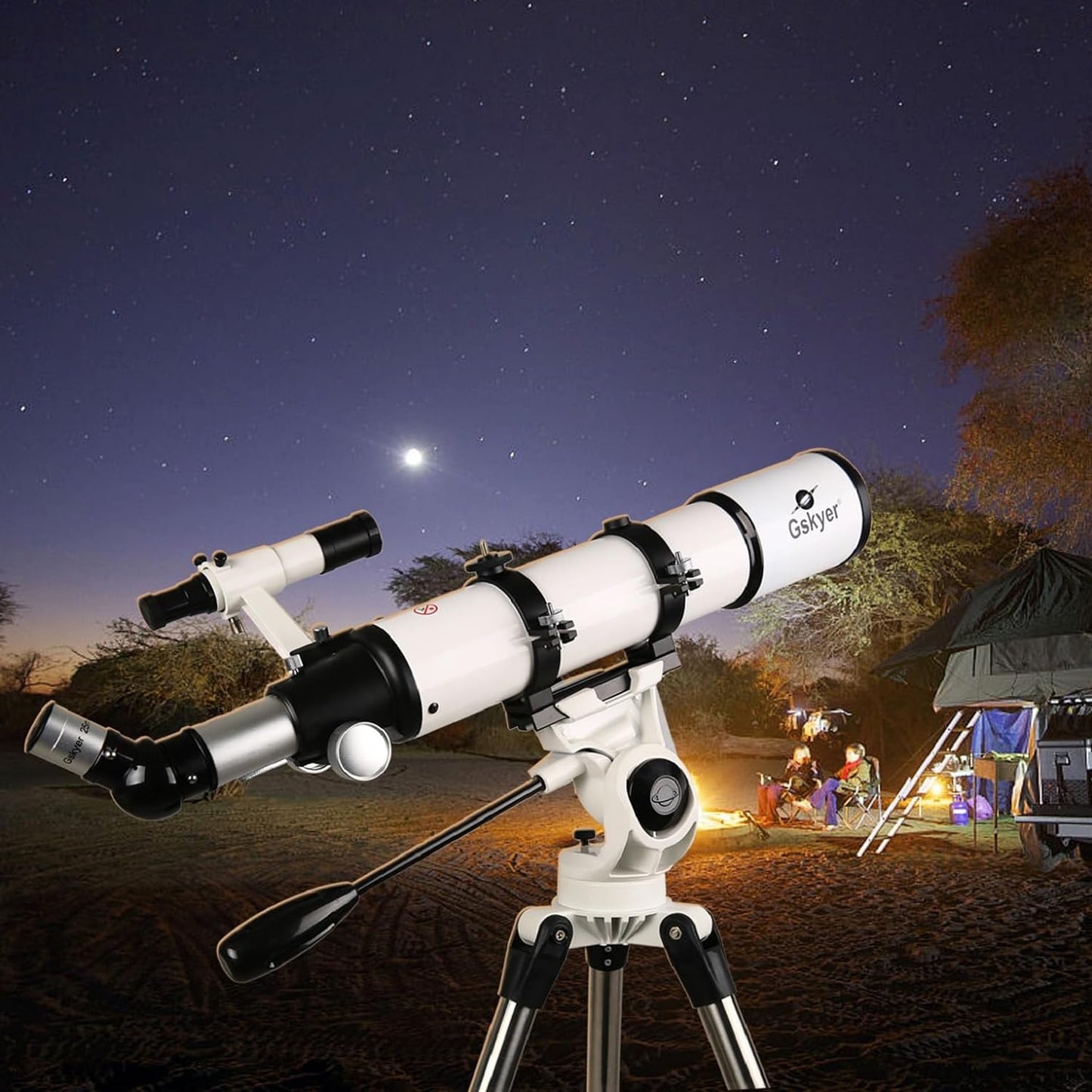 Gskyer, telescopio refractor astronómico AZ de 600x90 mm; telescopi...