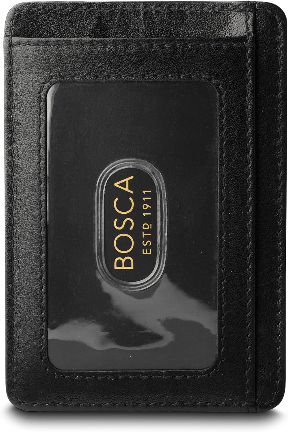 Bosca 67-CardCase - Parent, Negro -, Nappa Vitello - Estuche para t...
