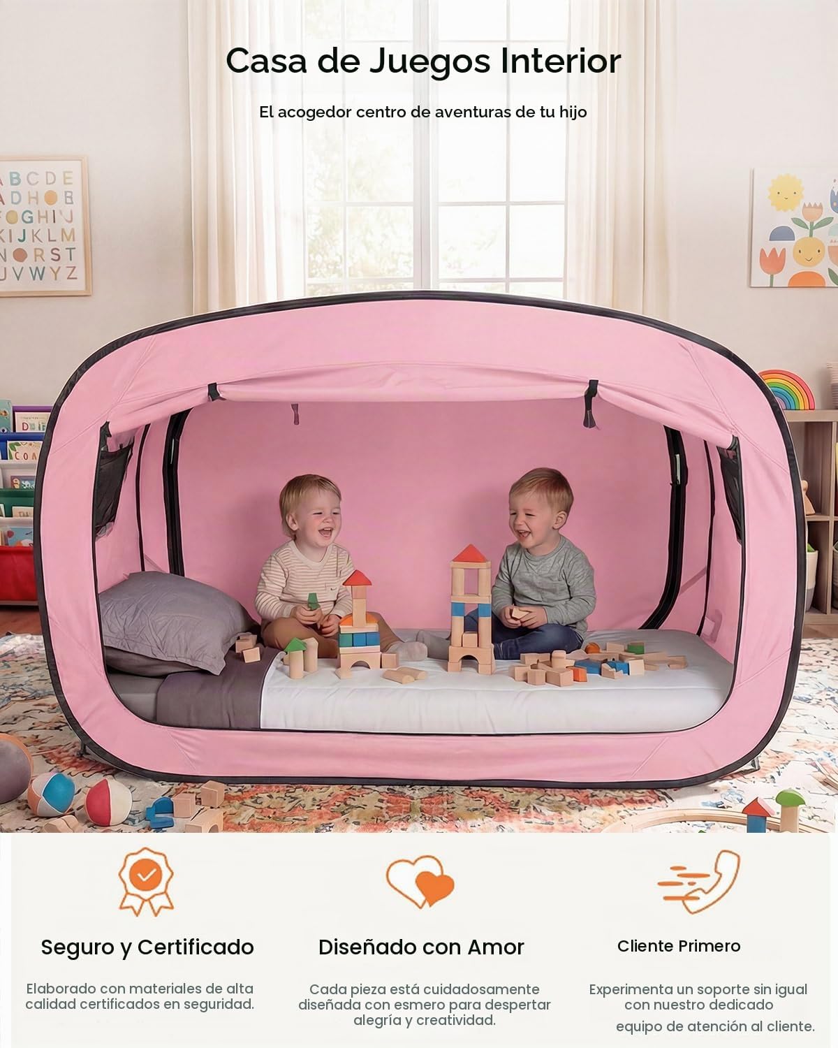 Poray Tienda de campaña emergente para bebé Tienda de privacidad pa...