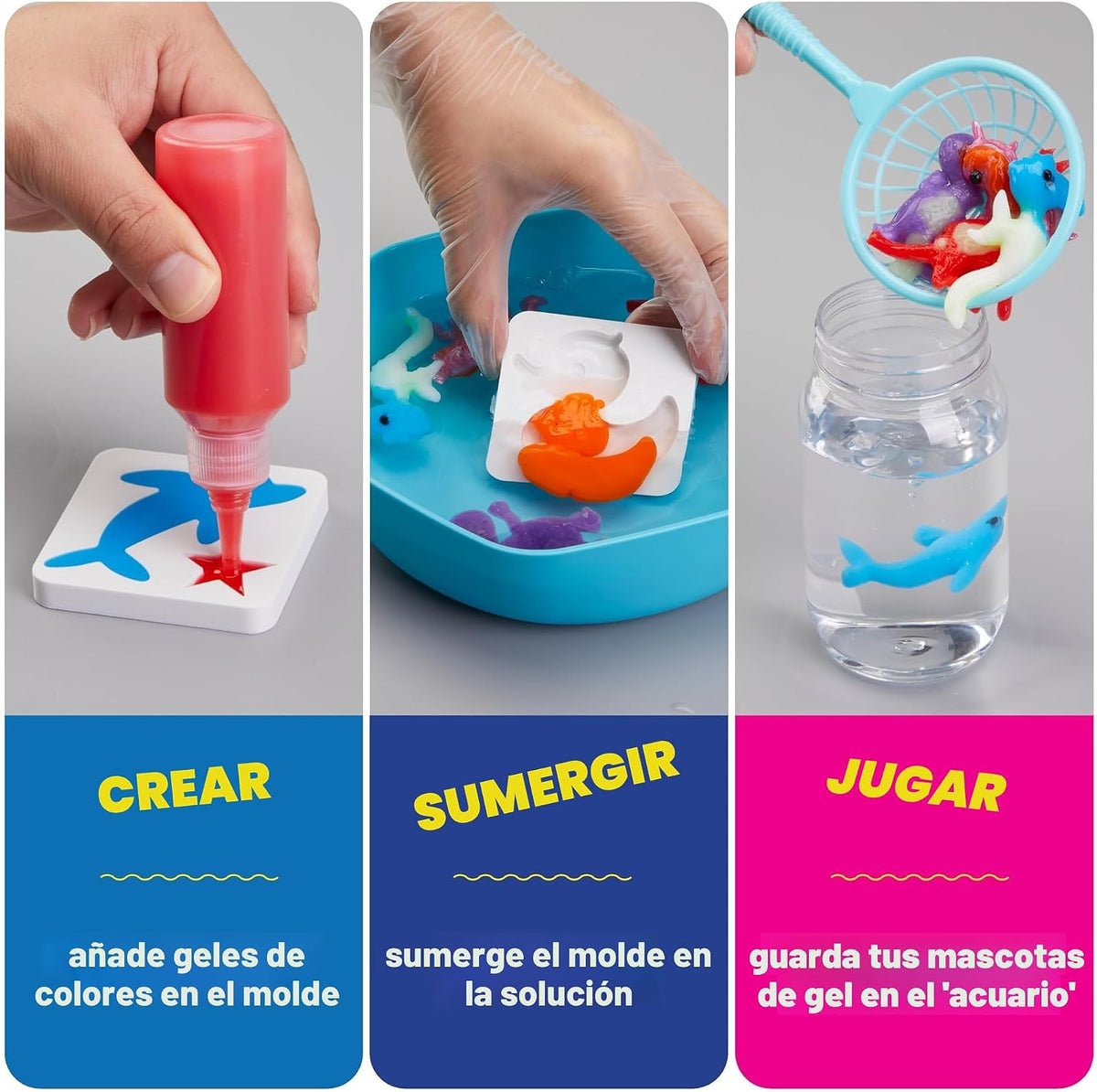 Juego de agua de gel de hadas acuáticas Dan&amp;Darci para niños -...