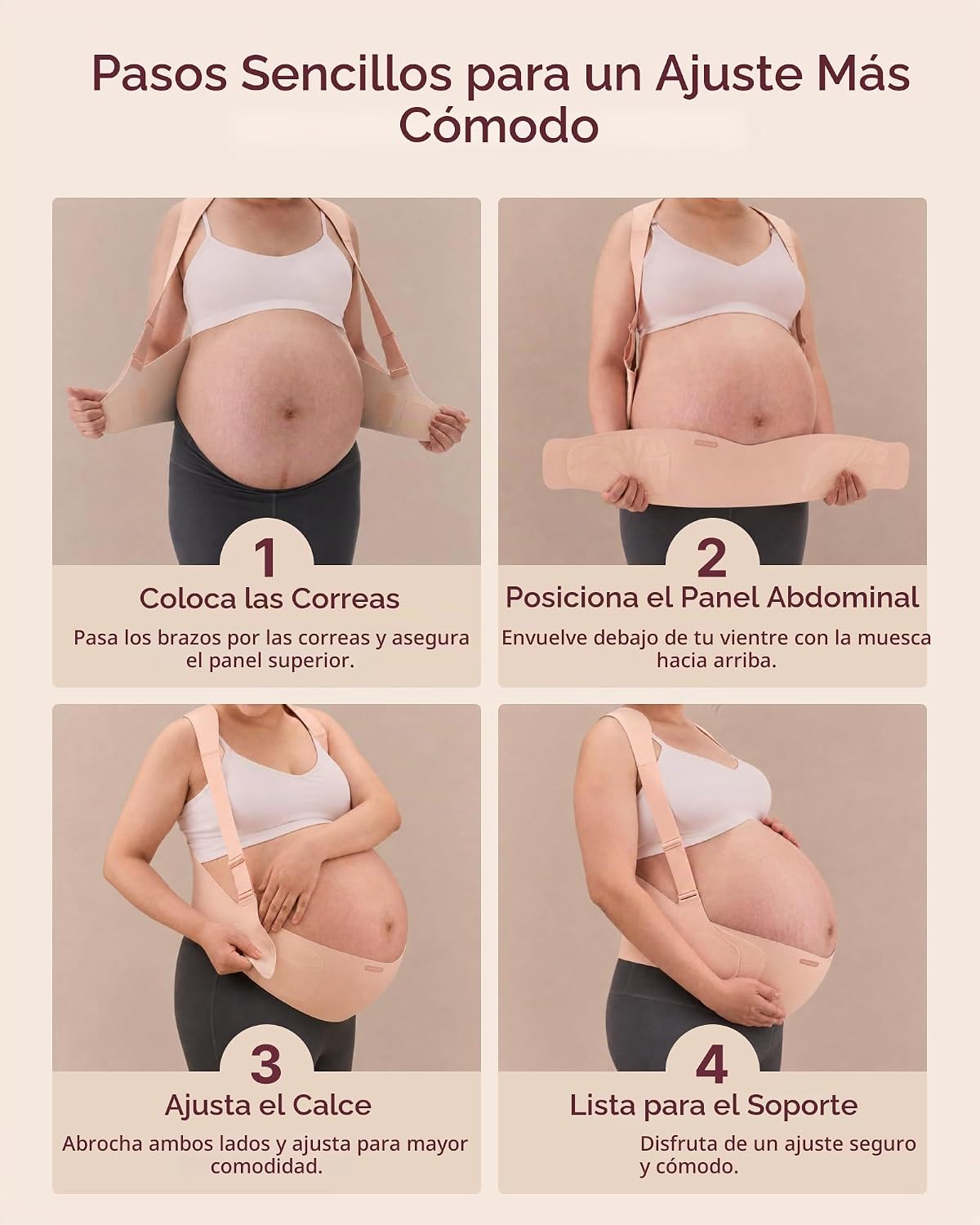 Momcozy Bandas para el vientre Go As You Grow para mujeres embaraza...