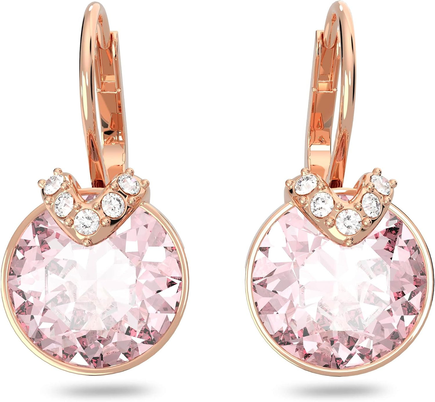 Pendientes de cristal Swarovski Bella V, cristales grises, amarillo...